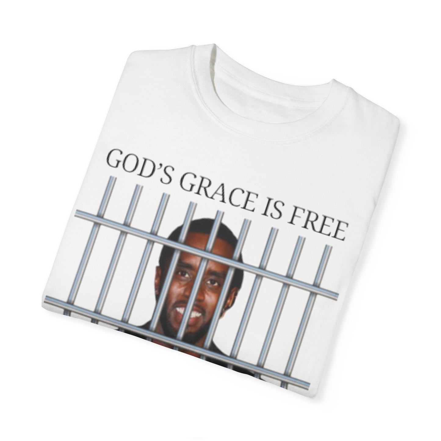 Diddy Unisex Garment-Dyed T-shirt - Romans 6:23